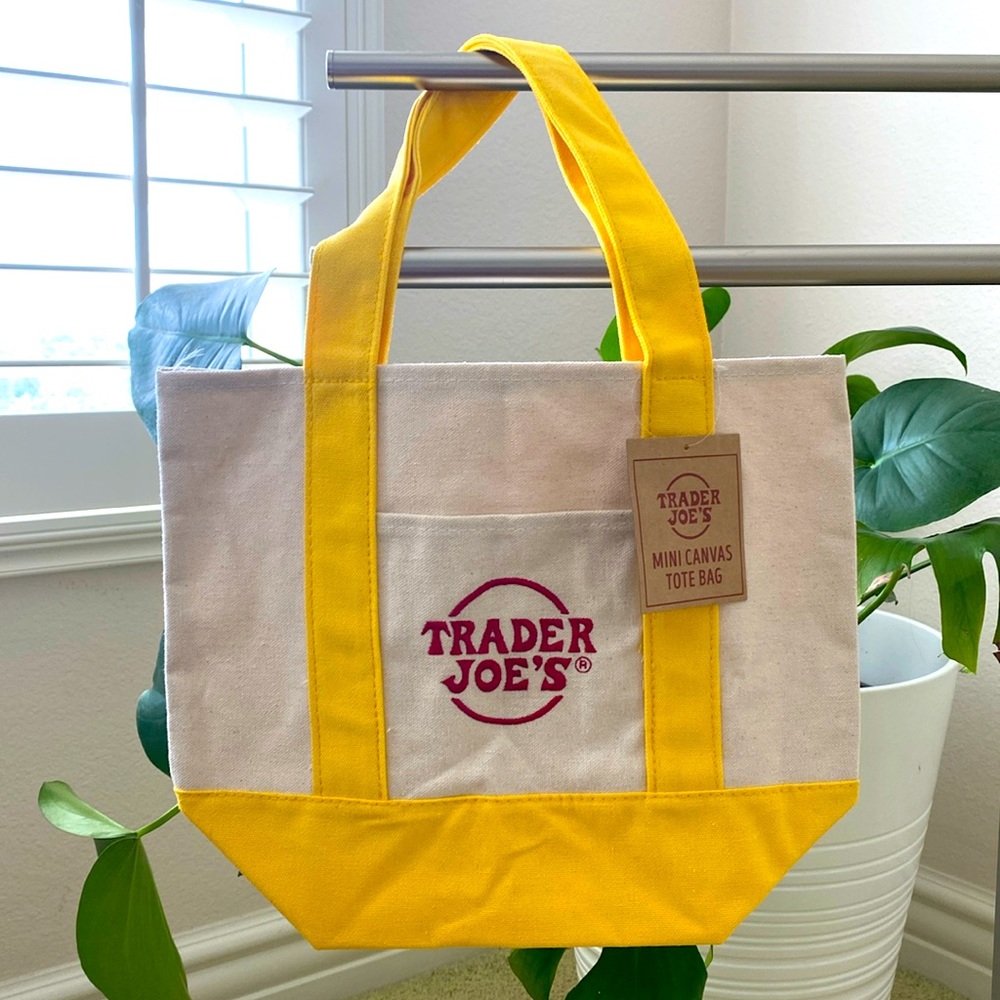 Trader Joe’s Mini Canvas Tote Bag